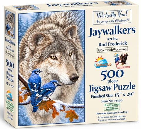 Jaywalkers 500 Piece Jigsaw Puzzle For Adults