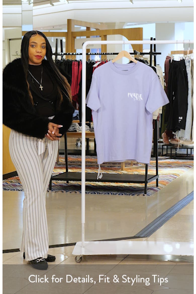 Distressed Logo Graphic Cotton Jersey T-Shirt video
