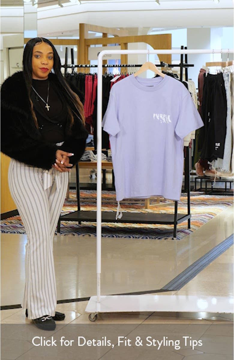 Distressed Logo Graphic Cotton Jersey T-Shirt, sales video thumbnail