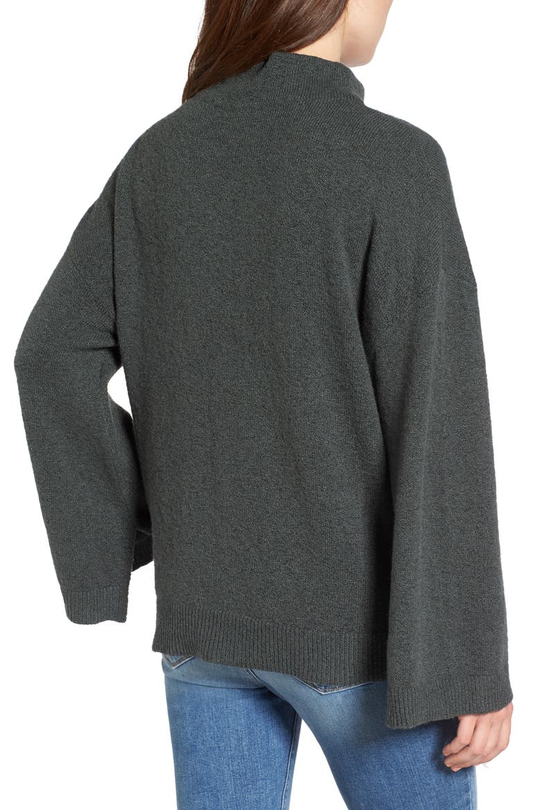 Dolman Sleeve Sweater, Alternate, color, GREY URBAN
