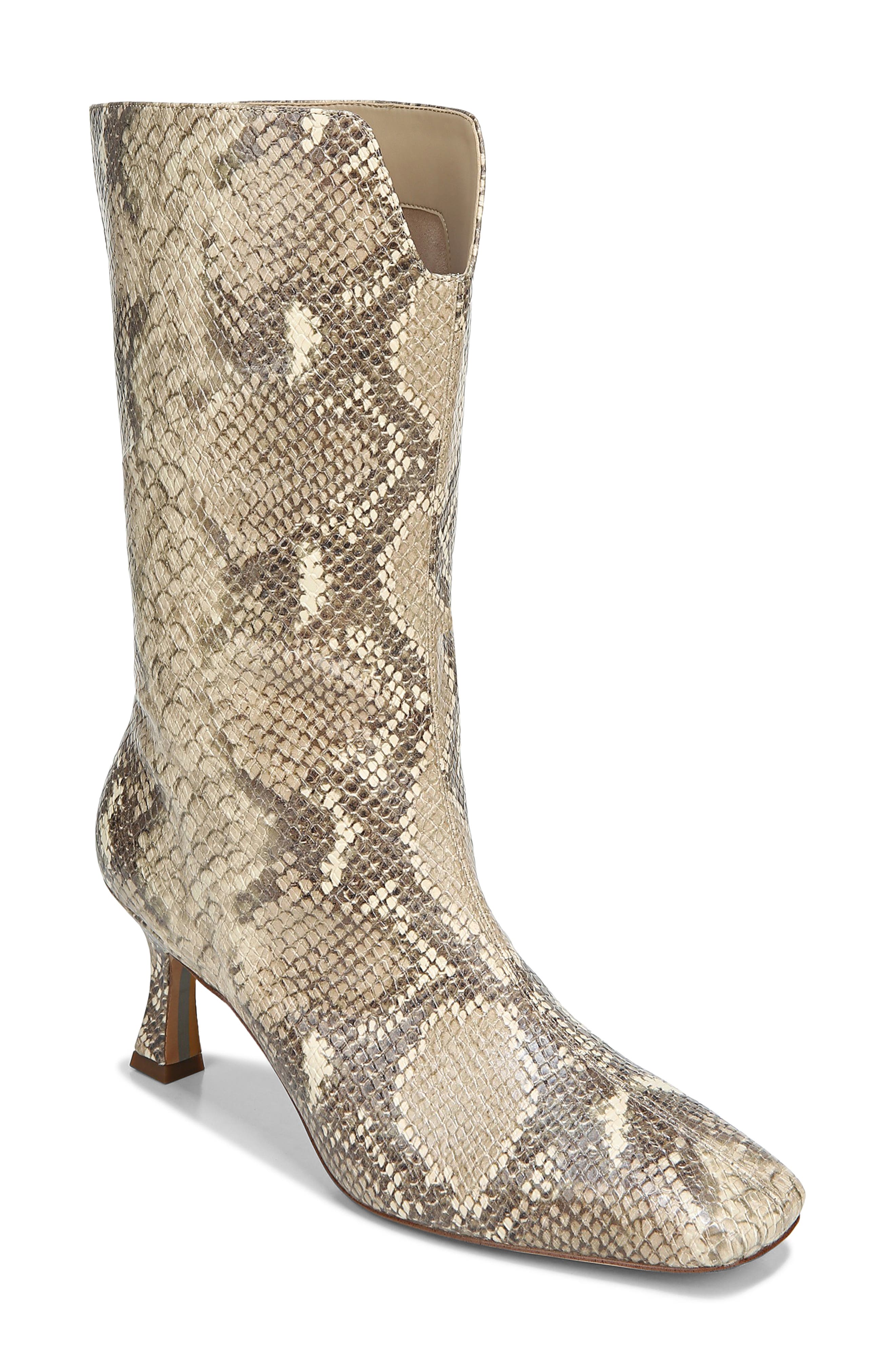 Lolita Square Toe Boot, Main, color, WHEAT MULTI