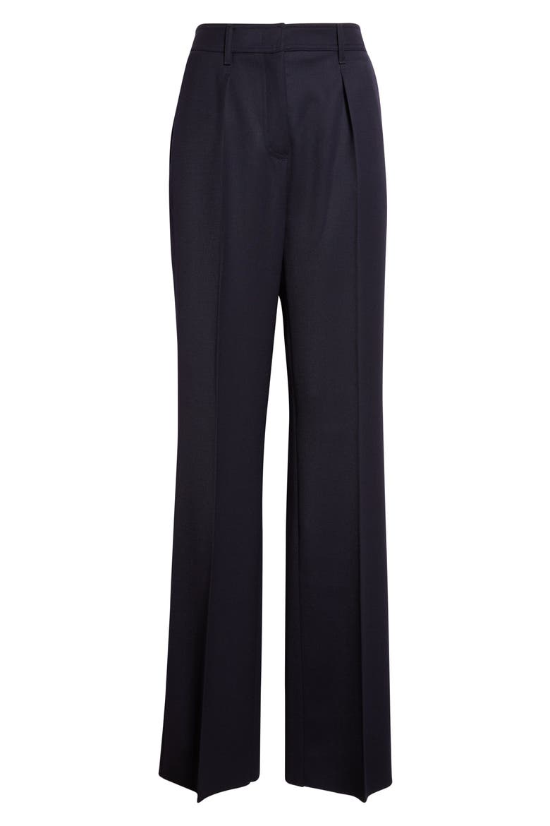 Cannes Pleated Wool Twill Pants, Alternate, color, ULTRAMARINE