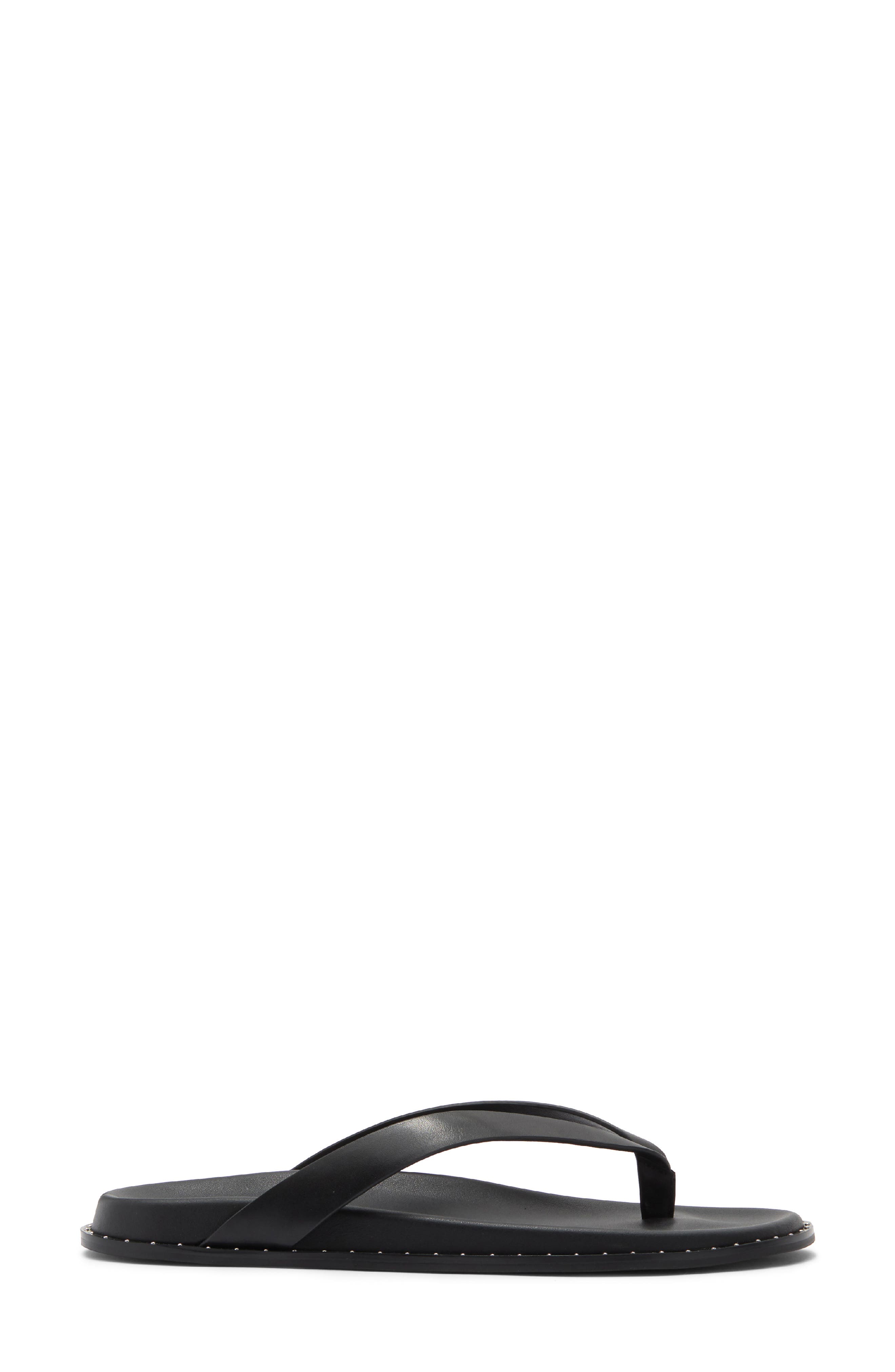 PAIGE Zadie Flip Flop, Alternate, color, Black