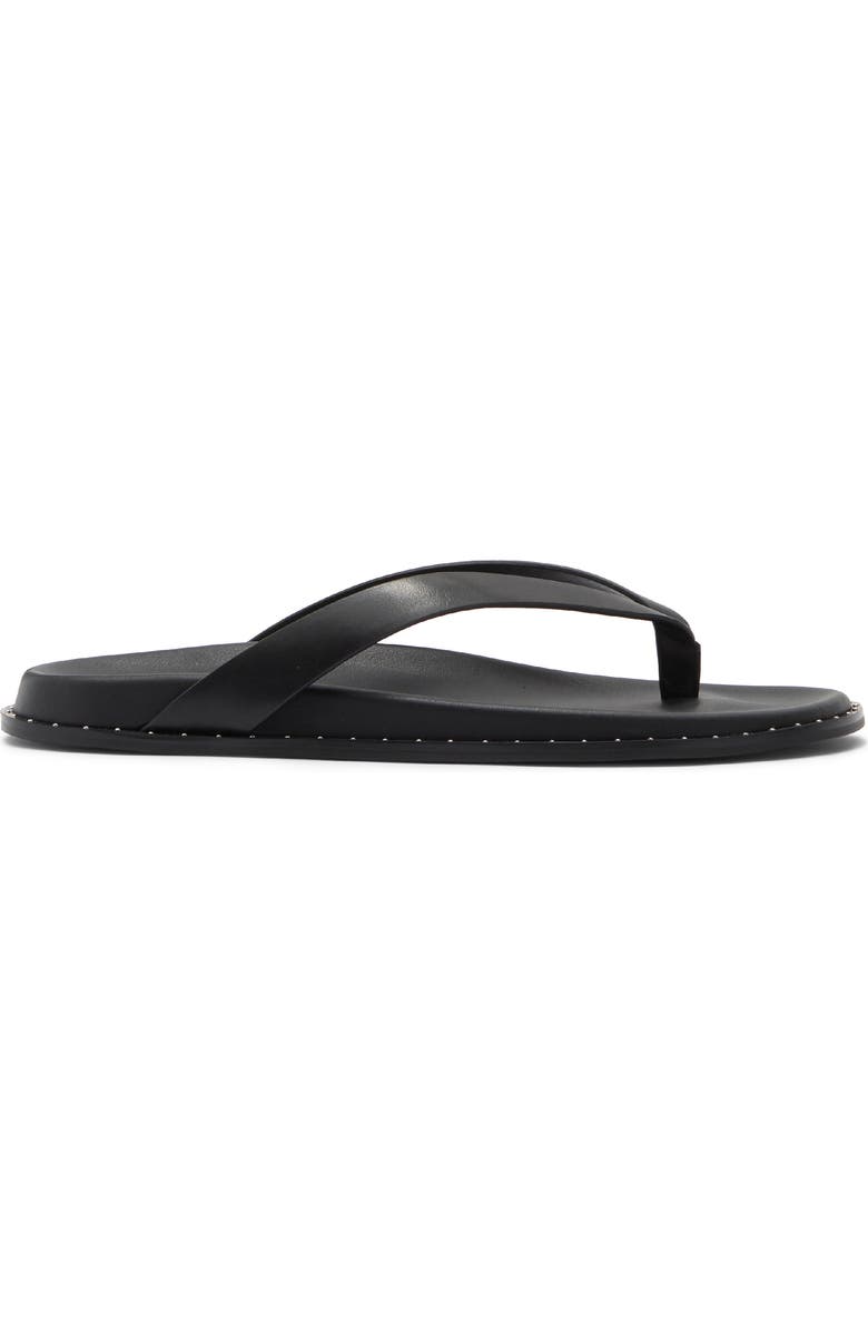 PAIGE Zadie Flip Flop, Alternate, color, Black