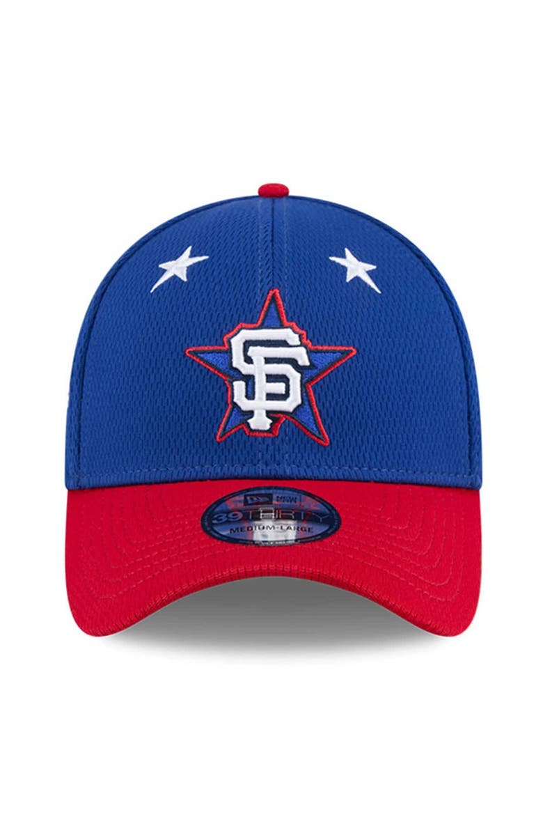 New Era Men's New Era Blue/Red San Francisco Giants 2025 MLB All-Star Game Workout 39THIRTY Flex Hat, Alternate, color, Blue