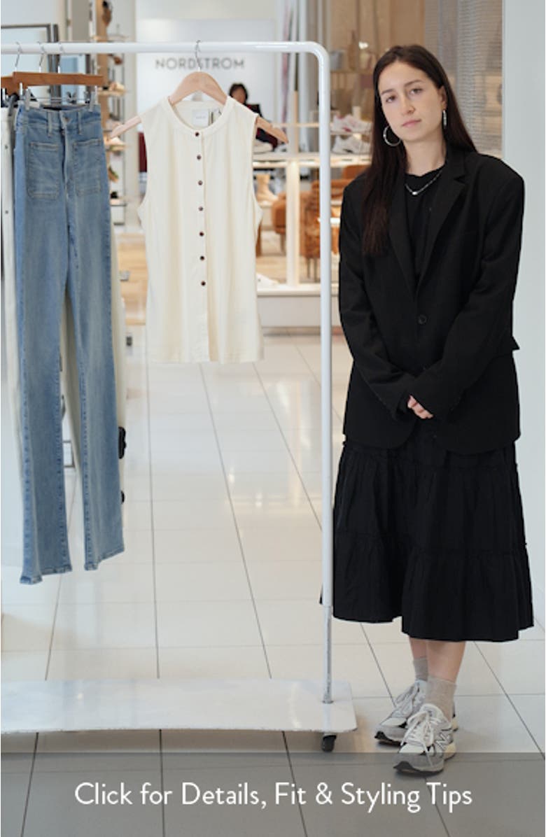 Latia Button-Up Tank, sales video thumbnail