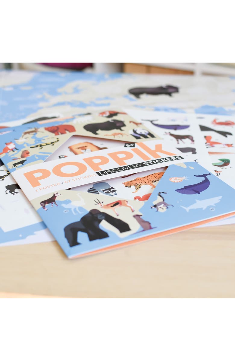 Scrunch Animals Discovery Poster, Alternate, color,