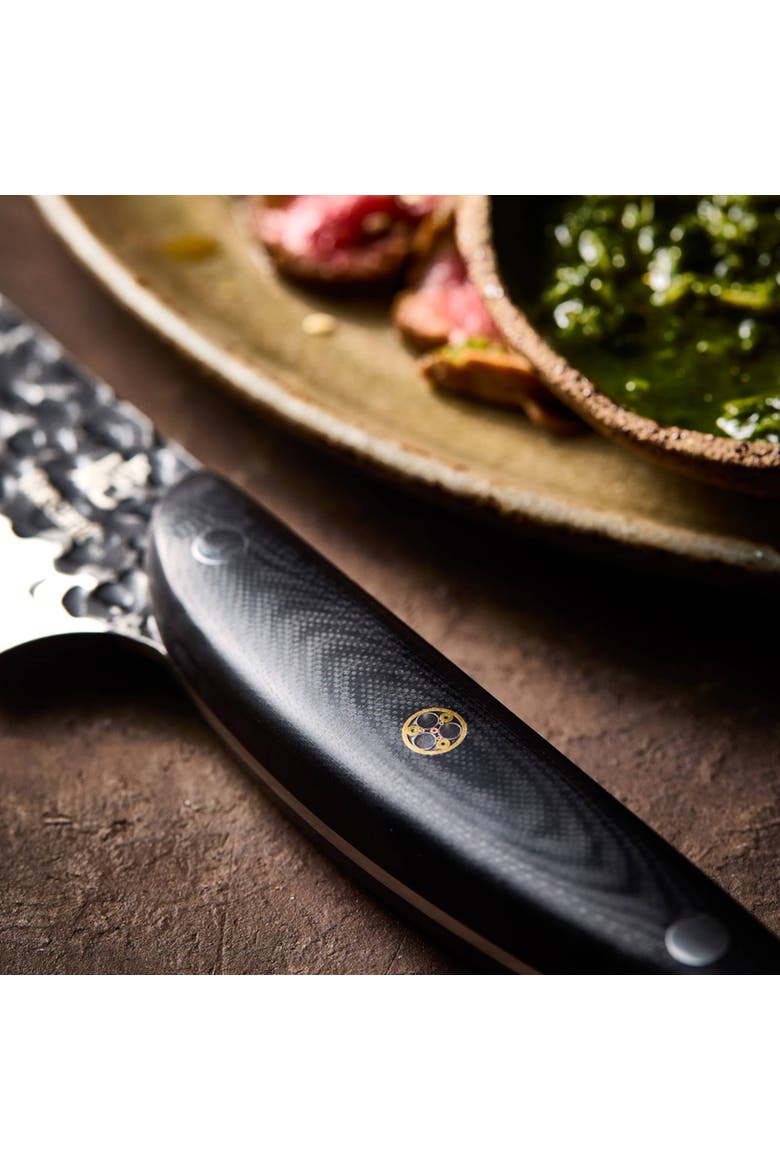 Kuori Kiba Chef's Knife 8", Alternate, color, Black