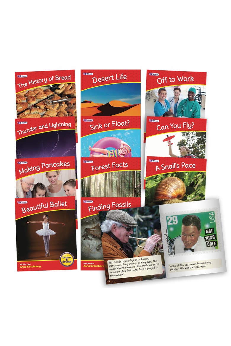 Letters & Sounds Phase 6 Set 2 Nonfiction Readers, Main, color, Multicolored