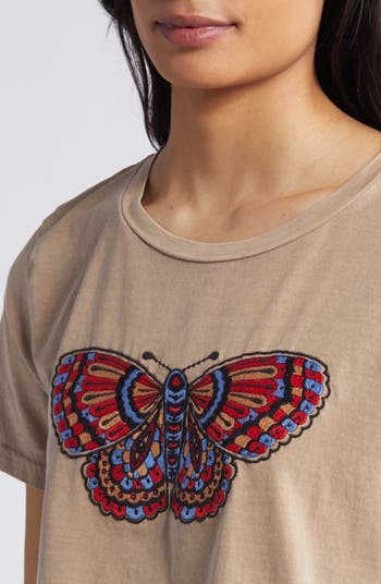 Tシャツ・カットソー MEDM 88rising Money Lucky back butterfly light unisexual Lucky Brand Butterfly Graphic T-Shirt - Macy's