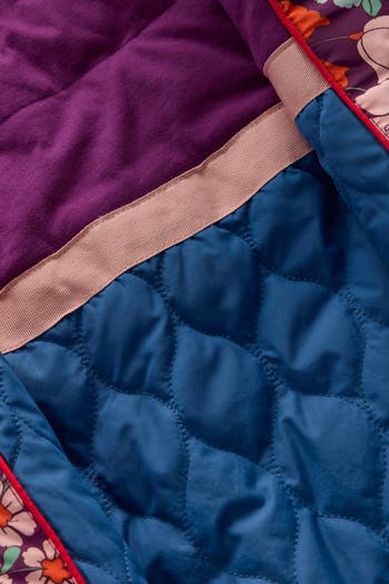 Cozy Quilted Longline Coat