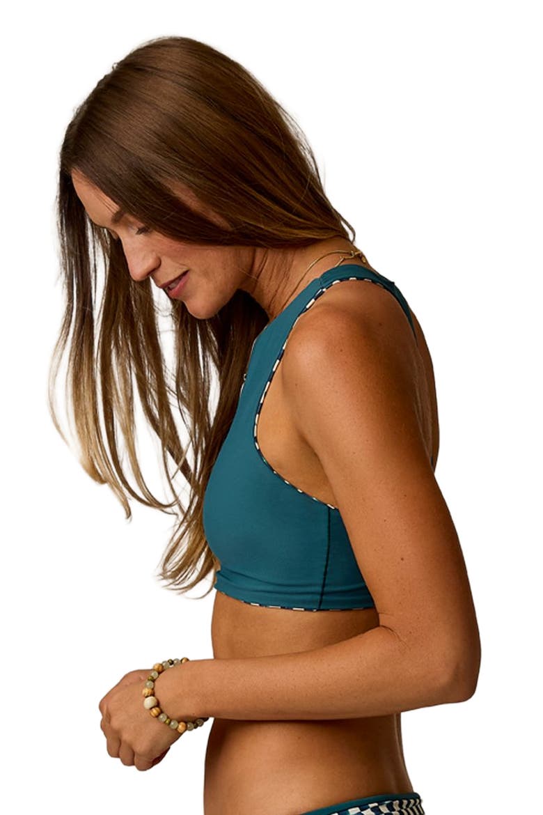 Sanitas Compression Reversible Top, Alternate, color, Surfside/Nightdive