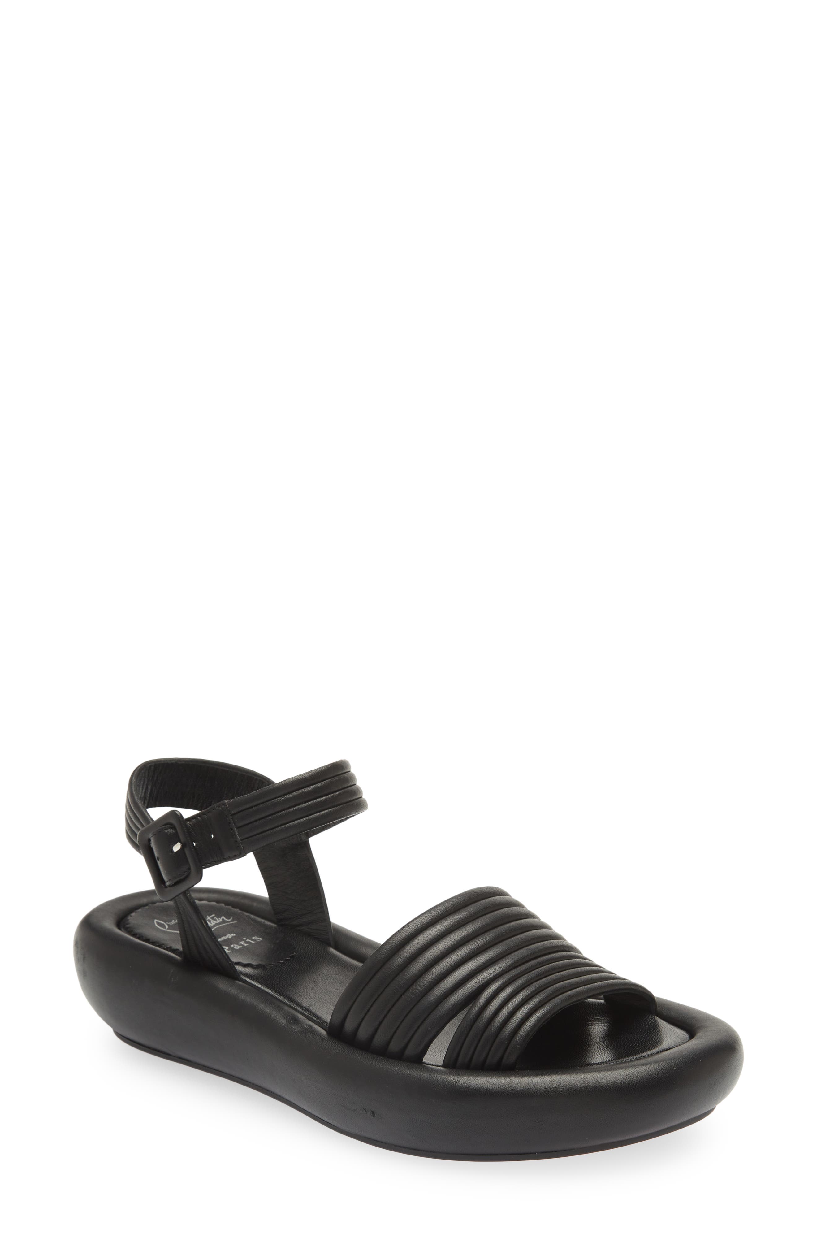 Christian Louboutin Manola Flatform Sandal, Main, color, 