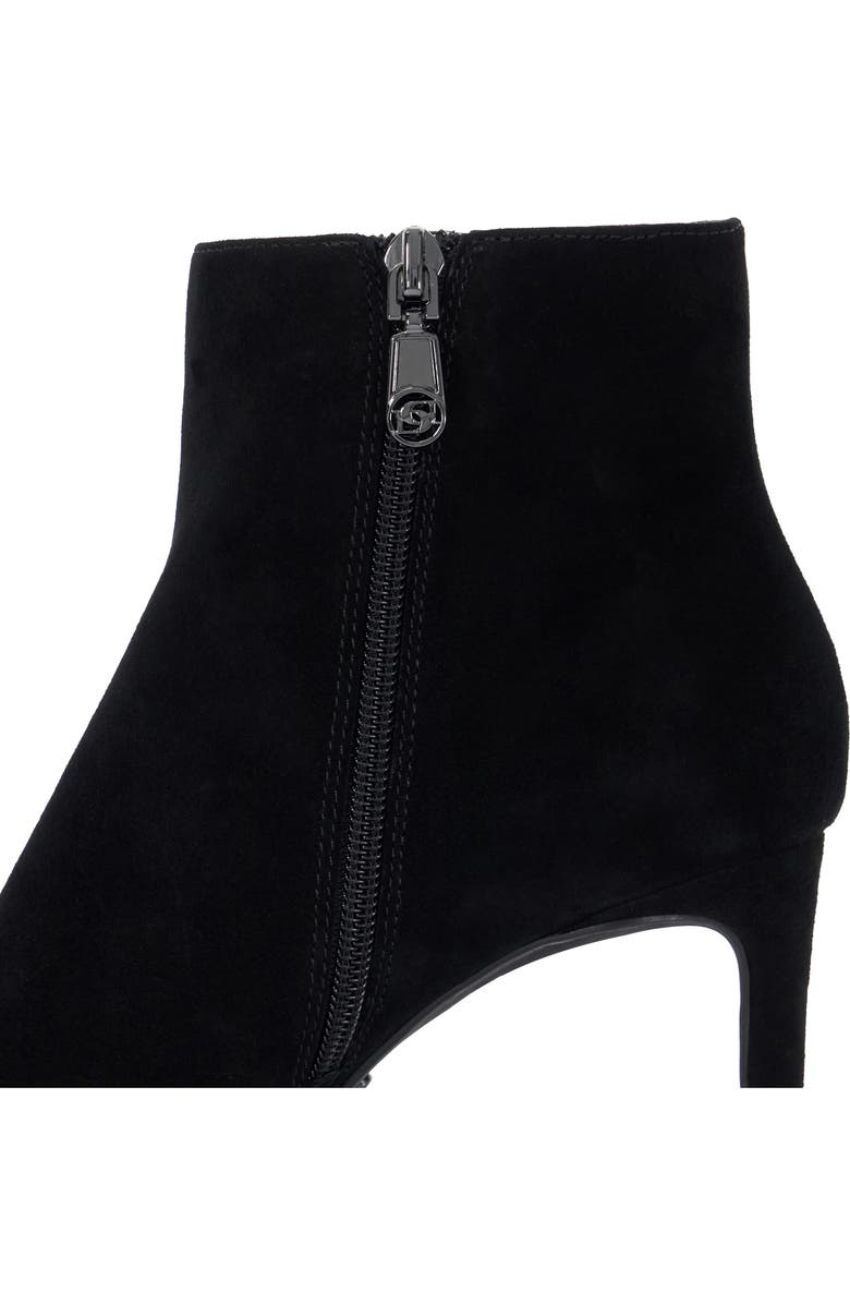 Dune London Obsessively Pointed Toe Bootie, Alternate, color, Black