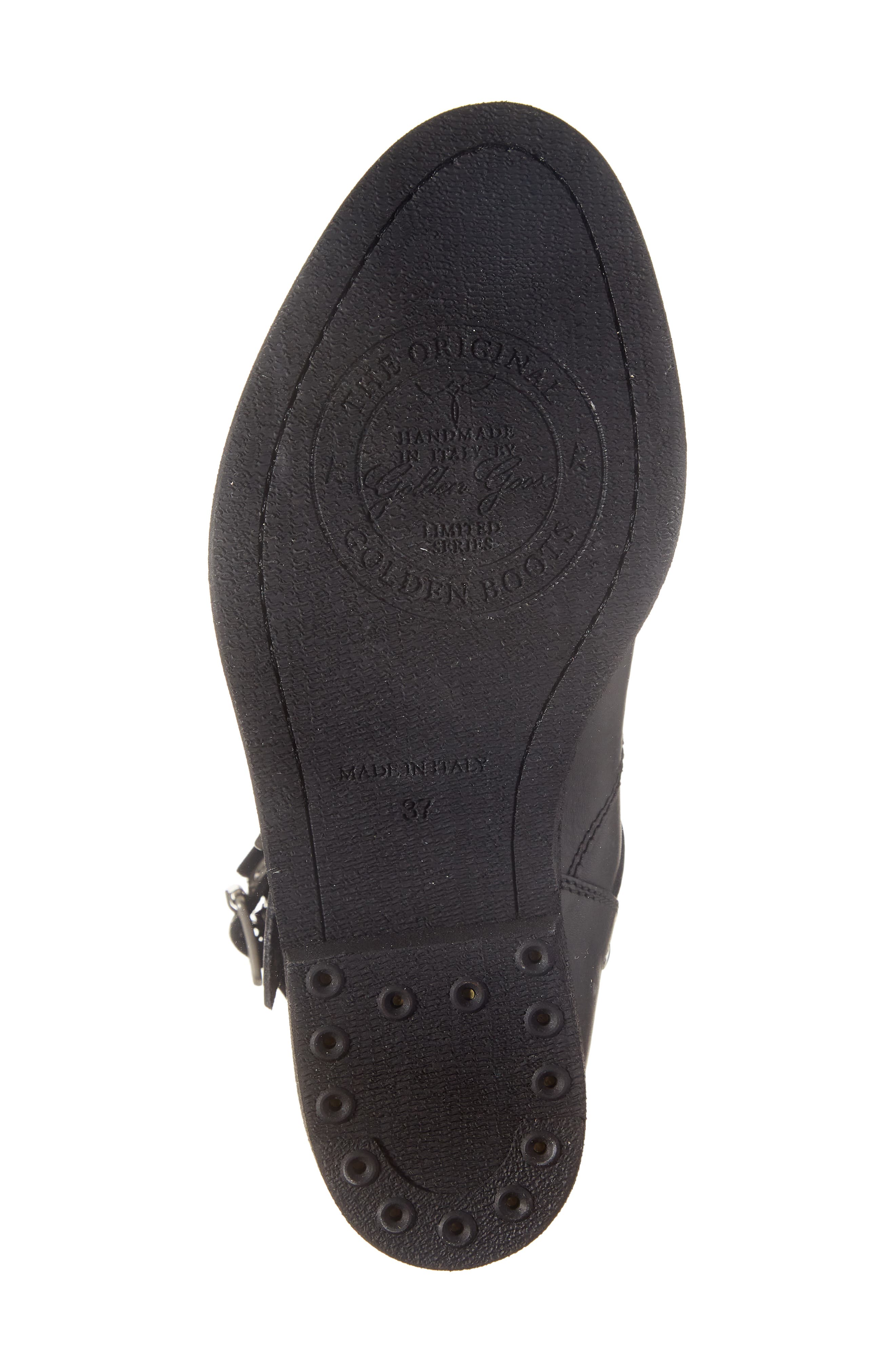 Golden Goose High Harness Biker Bootie, Alternate, color, 