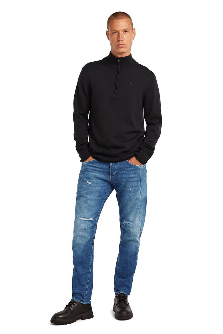 Contour 3D Ripped Slim Fit Jeans, Alternate, color, VINTAGE SAKARYA REST