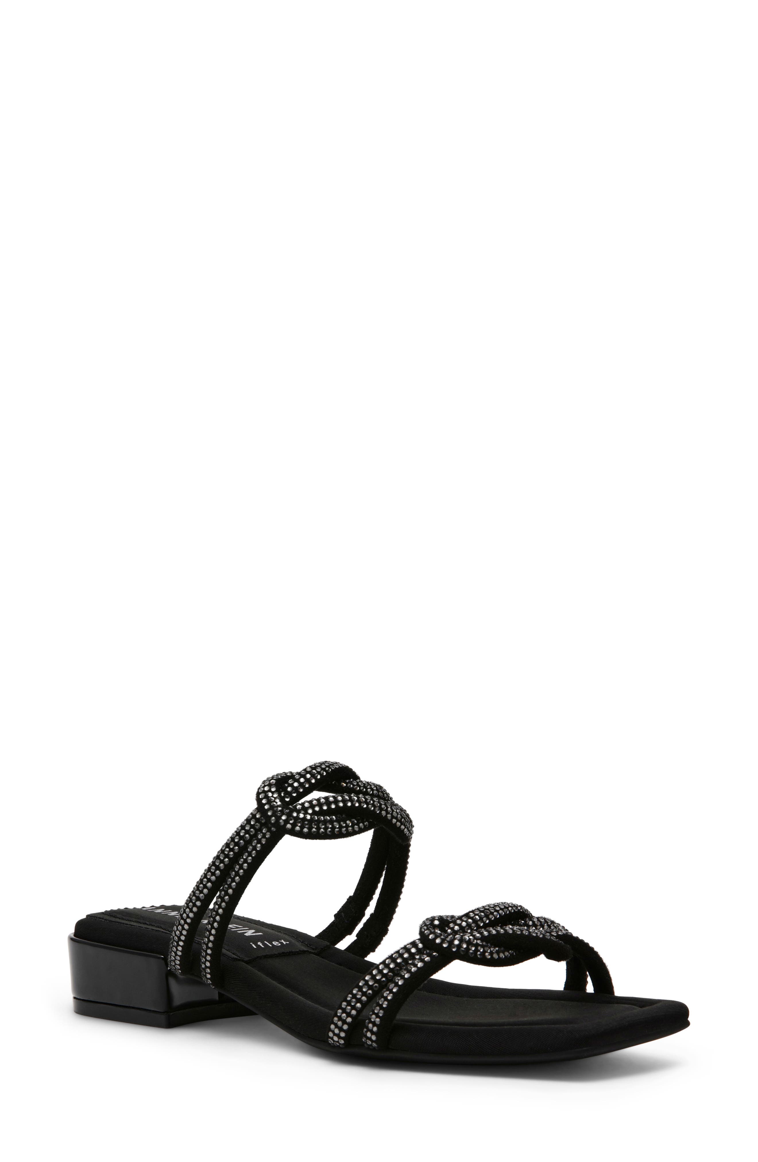 Anne Klein Liza Slide Sandal, Main, color, 