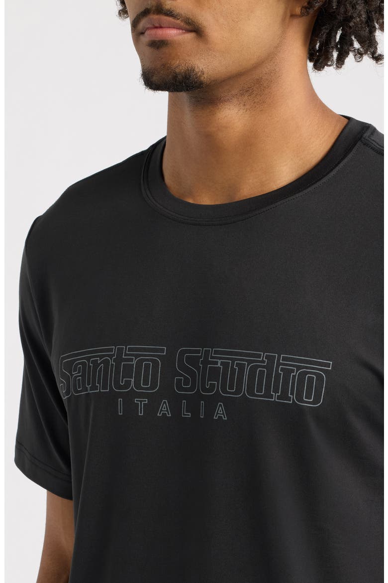 Italia Tech T-Shirt, Alternate, color, BLACK
