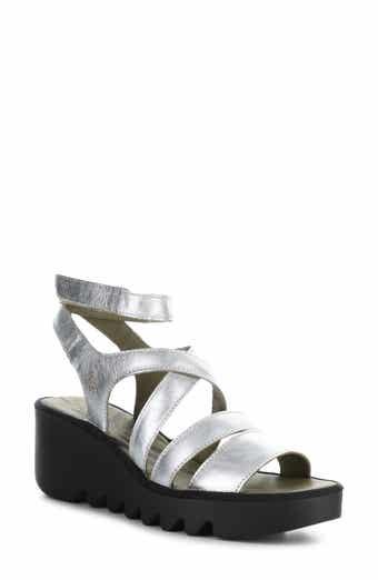 Bafy Ankle Strap Platform Wedge Sandal