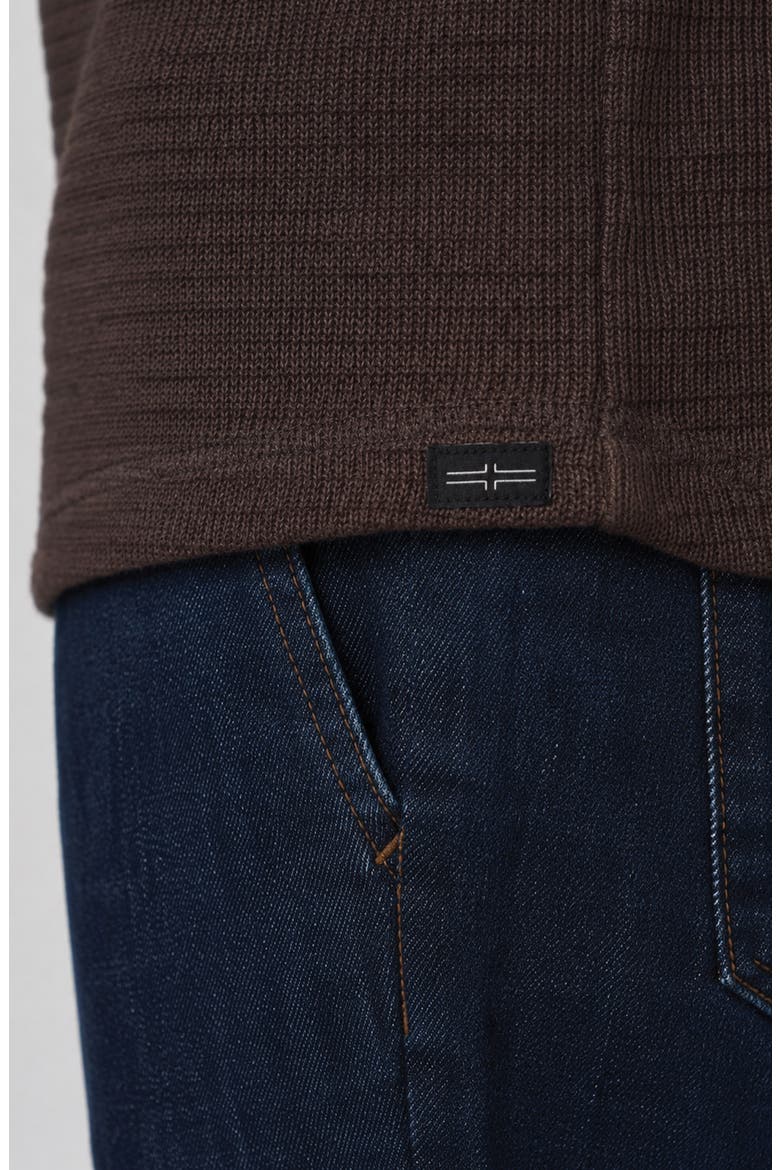 Crewneck Sweater, Alternate, color, BROWN