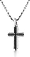 Lucky Brand Silver Cross Pendant Necklace