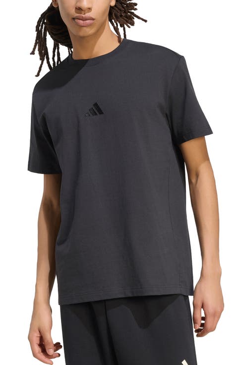 3-Bar Logo Cotton T-Shirt
