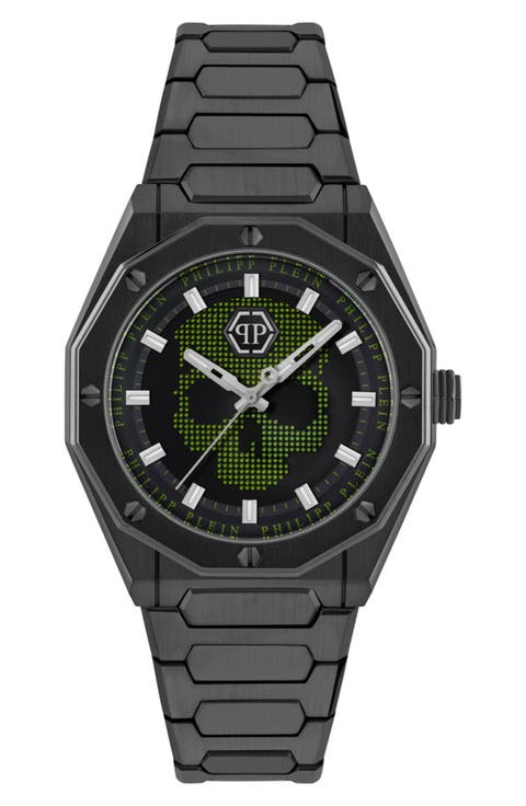Plein Deluxe Bracelet Watch, 44mm