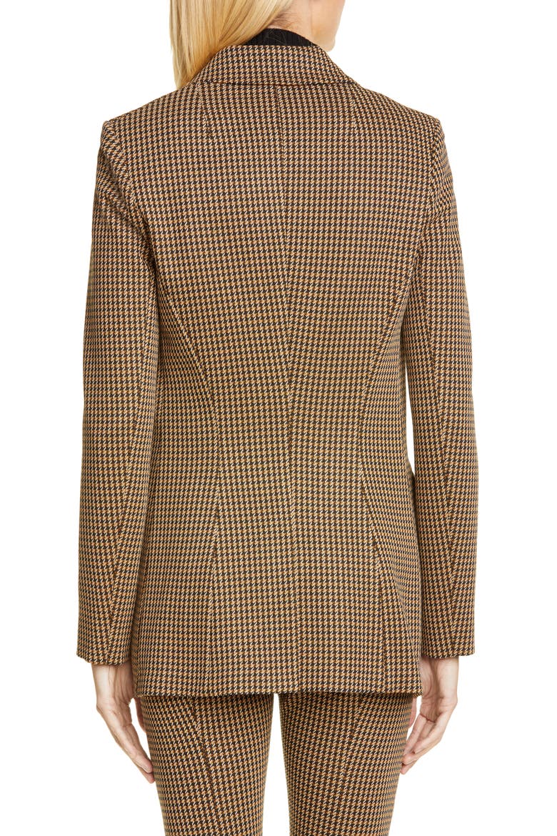 Double Breasted Houndstooth Blazer, Alternate, color, MULTI