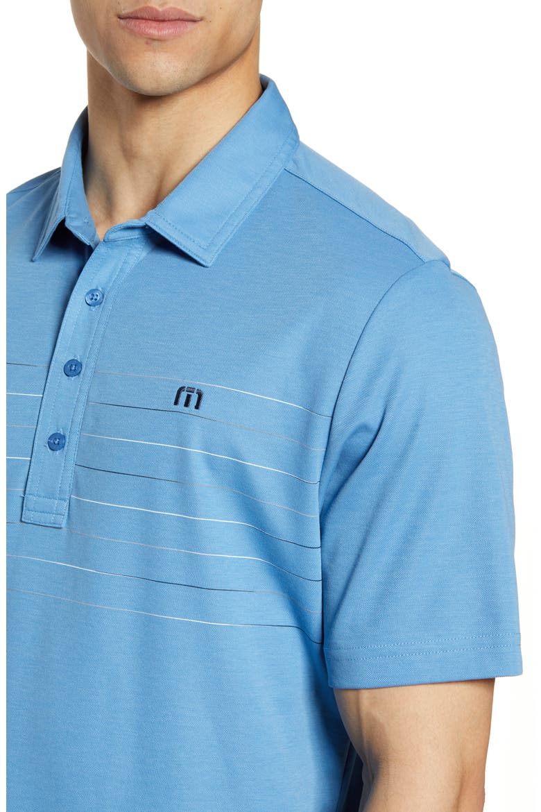Travis Mathew Good Good Polo Shirt, Alternate, color, PARISIAN BLUE
