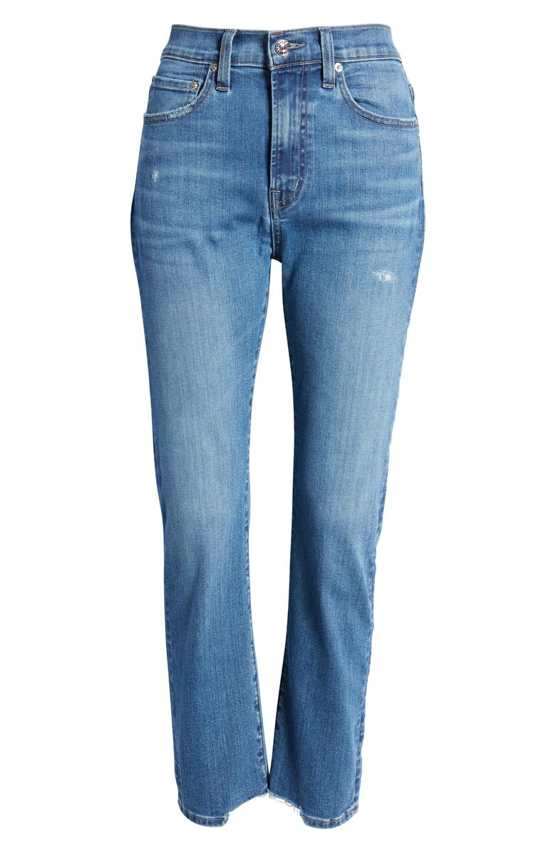 EDWIN Elin High Waist Crop Slim Jeans, Alternate, color, Dream Wave