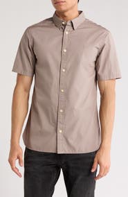 AllSaints Riviera Short Sleeve Button-Up Shirt