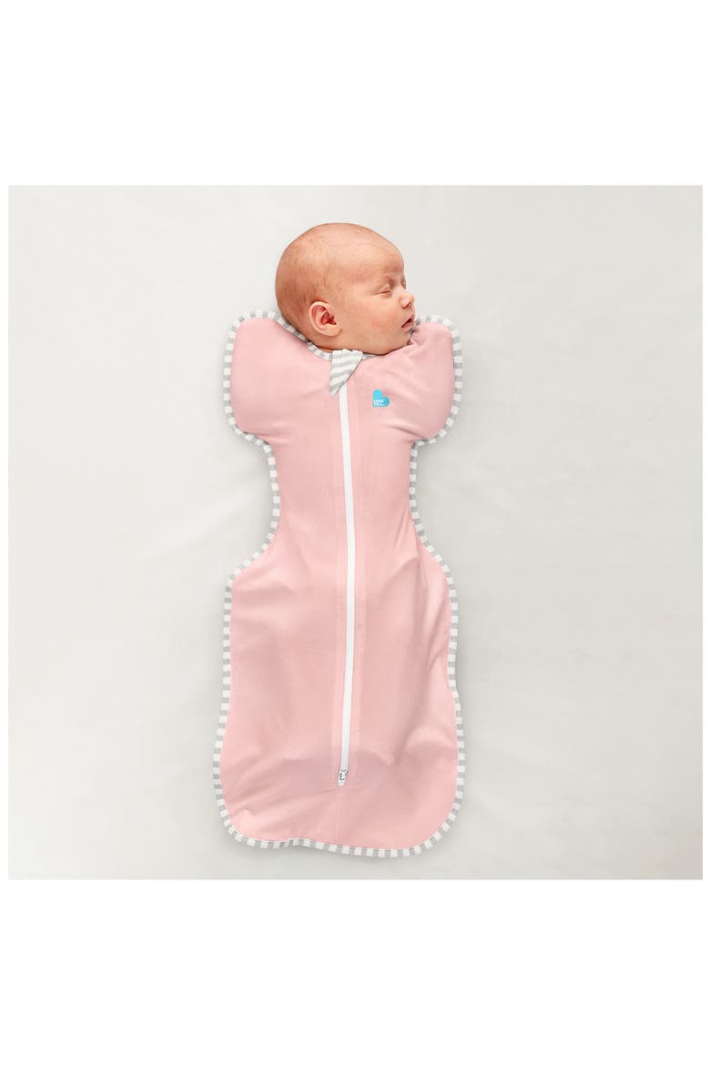 Swaddle Up™ 1.0 TOG Original Stretch Cotton Swaddle, Alternate, color, DUSTY PINK