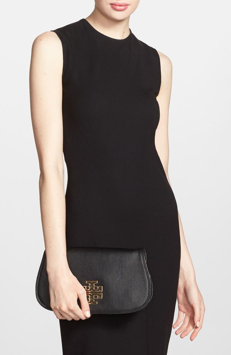 Tory Burch 'Britten' Convertible Clutch, Alternate, color,