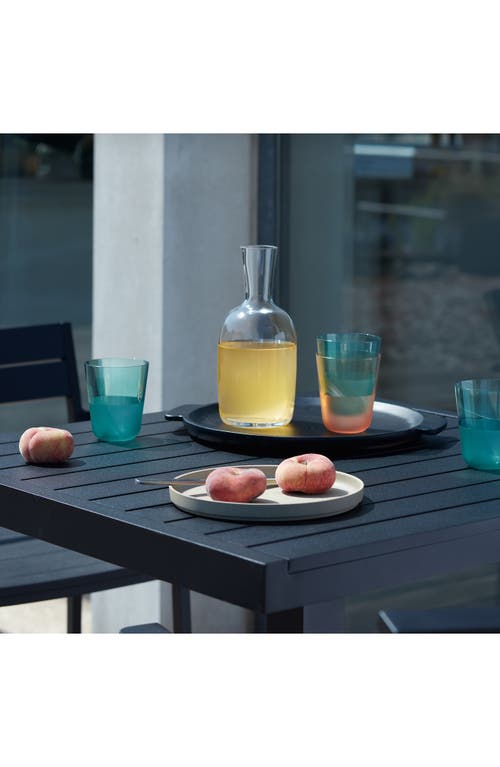 Lsa Arc Contrast Set Of 4 Tumblers In Coral