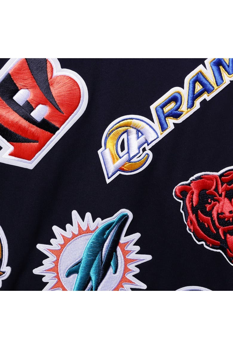 Men's Pro Standard Navy NFL League Wordmark T-Shirt, Alternate, color, Navy