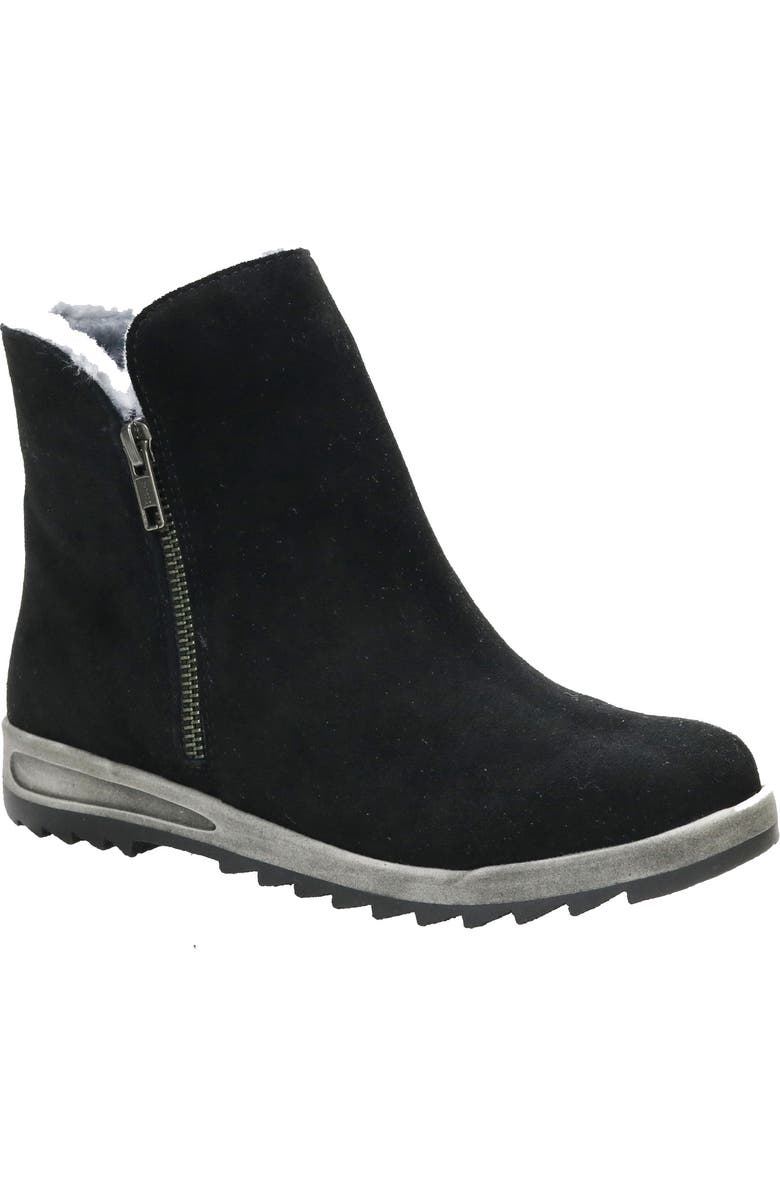 David Tate Bliz Water Resistant Faux Shearling Bootie, Main, color,