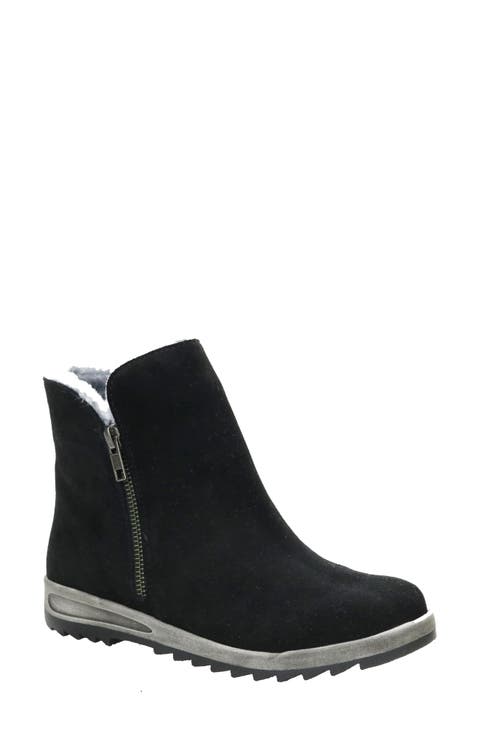 Bliz Water Resistant Faux Shearling Bootie (Women)