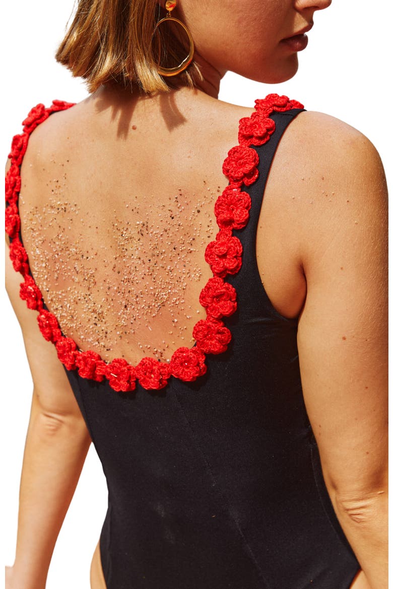 Satuna Swimsuit, Alternate, color, Black