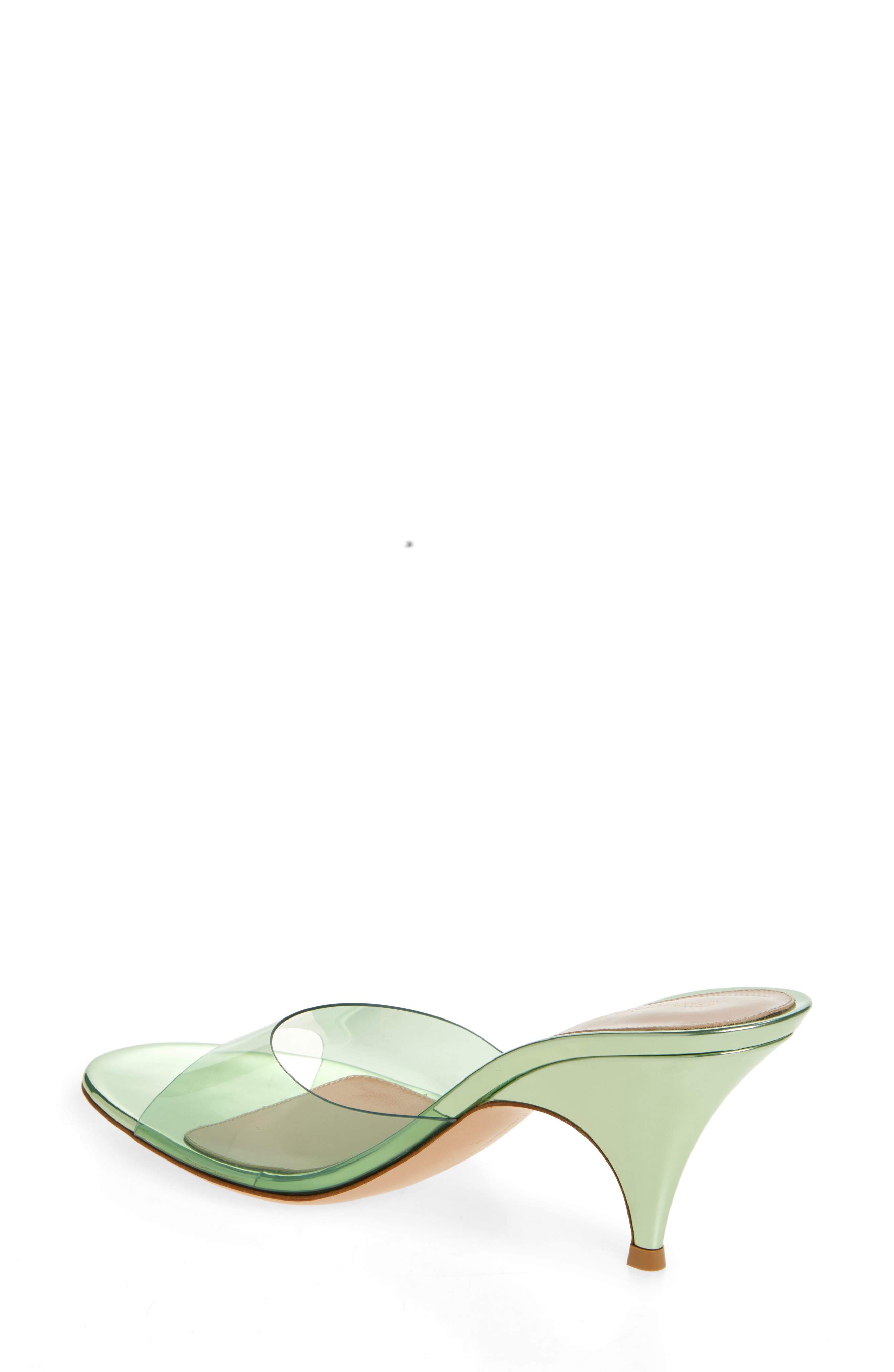 Gianvito Rossi Sofia 70 Mule, Alternate, color, Aloe Aloe