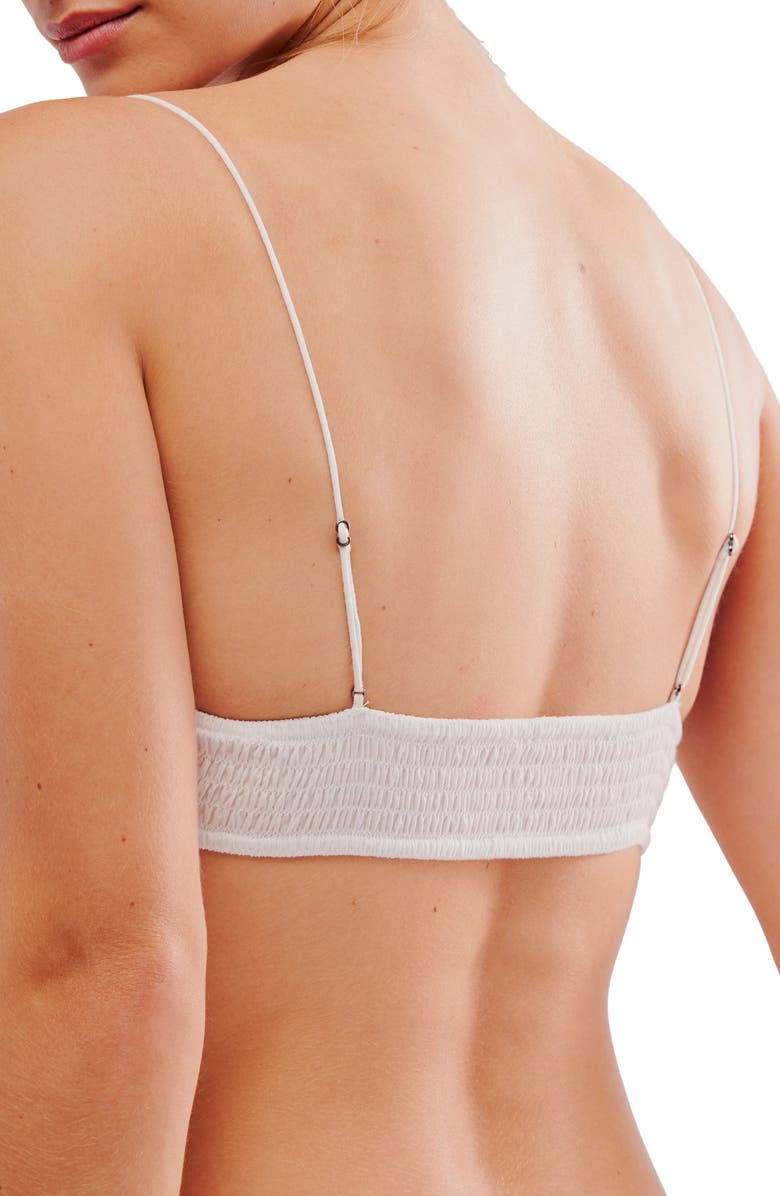 Free People Intimately FP Asteria Lace Bralette, Alternate, color, Optic White