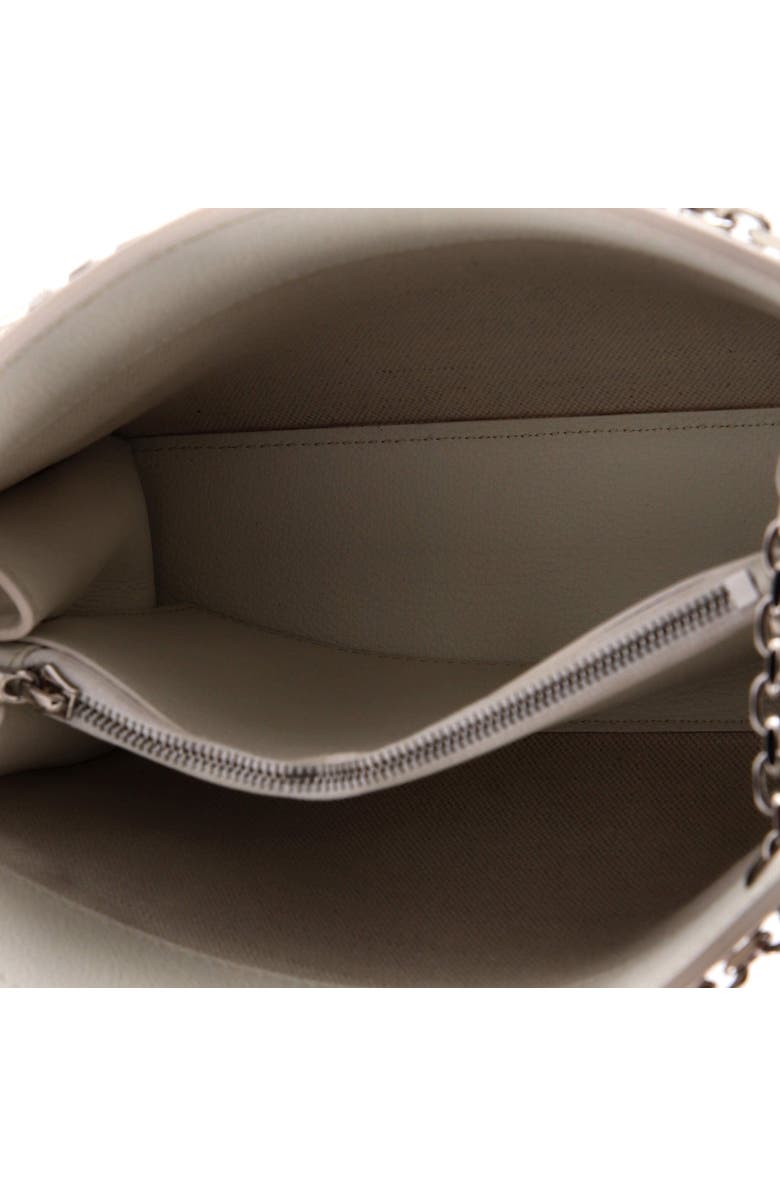 Pre-Owned Goyard Structured Rouette Chain Shoulder Bag Coated Canvas Mini, Alternate, color, White