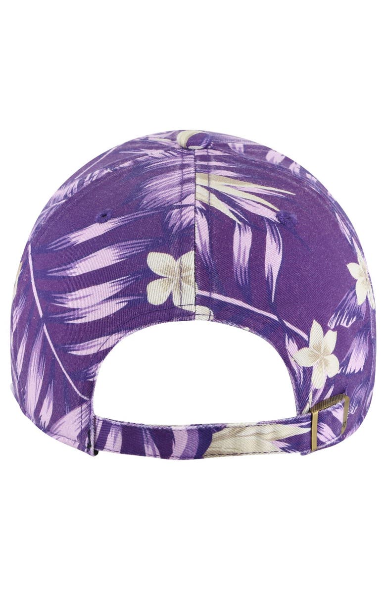 '47 Men's '47 Purple Phoenix Suns Tropicalia Floral Clean Up Adjustable Hat, Alternate, color, Purple