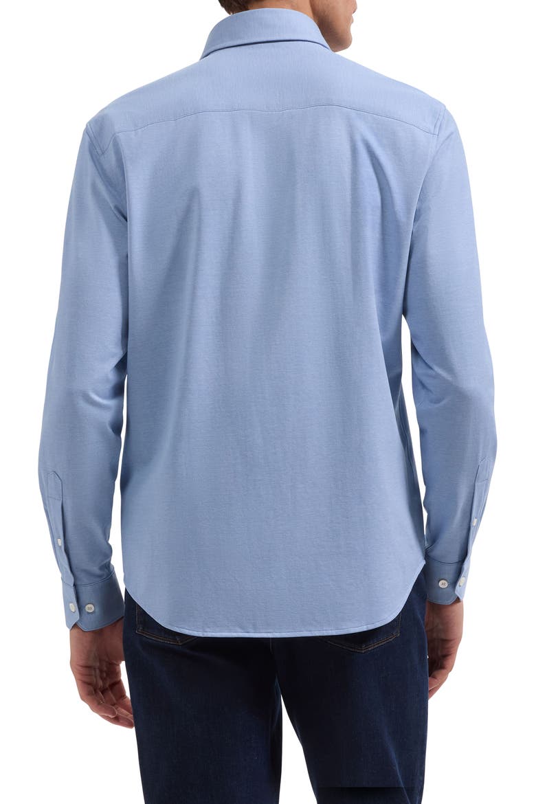 Devon OoohCotton® Button-Up Shirt, Alternate, color, CLASSIC BLUE