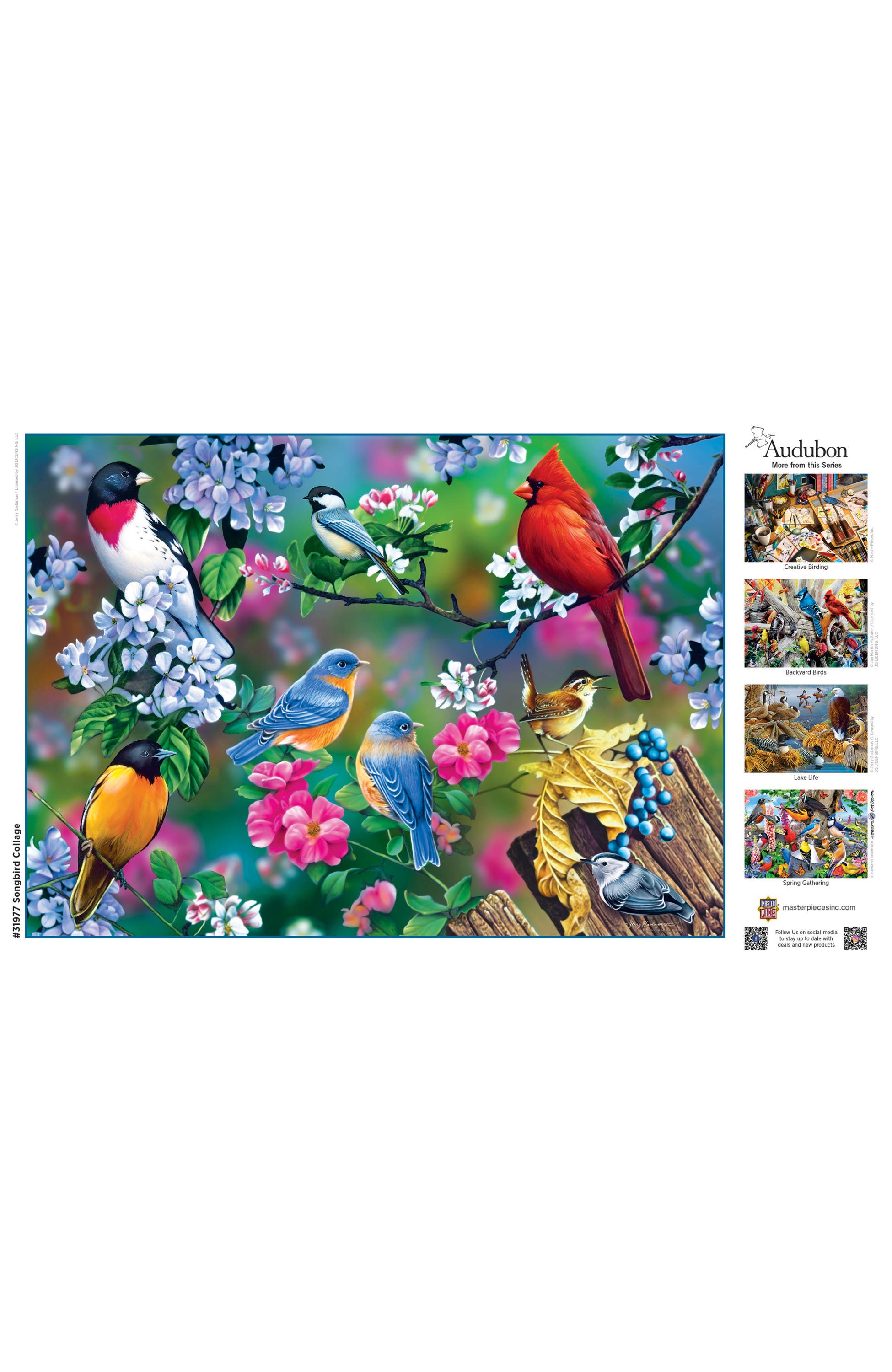 Songbird Collage 1000 Piece Puzzle | Nordstrom