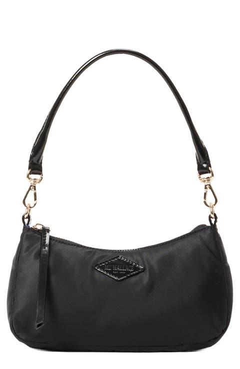 ★TOUT Y EST★ Vector Nylon Mini Hobo Bag Black REBA4EY32BK Women's Nylon Mini Bags & Totes | Nordstrom
