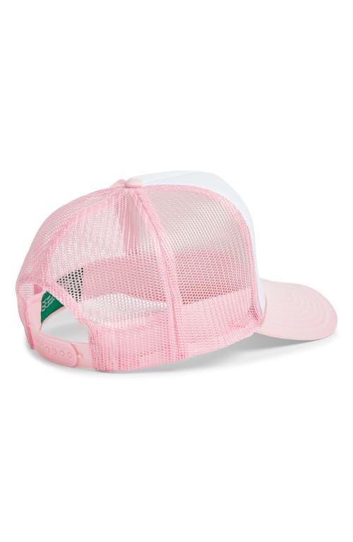 Friday Feelin ' Girl Next Door Trucker Hat In Pink