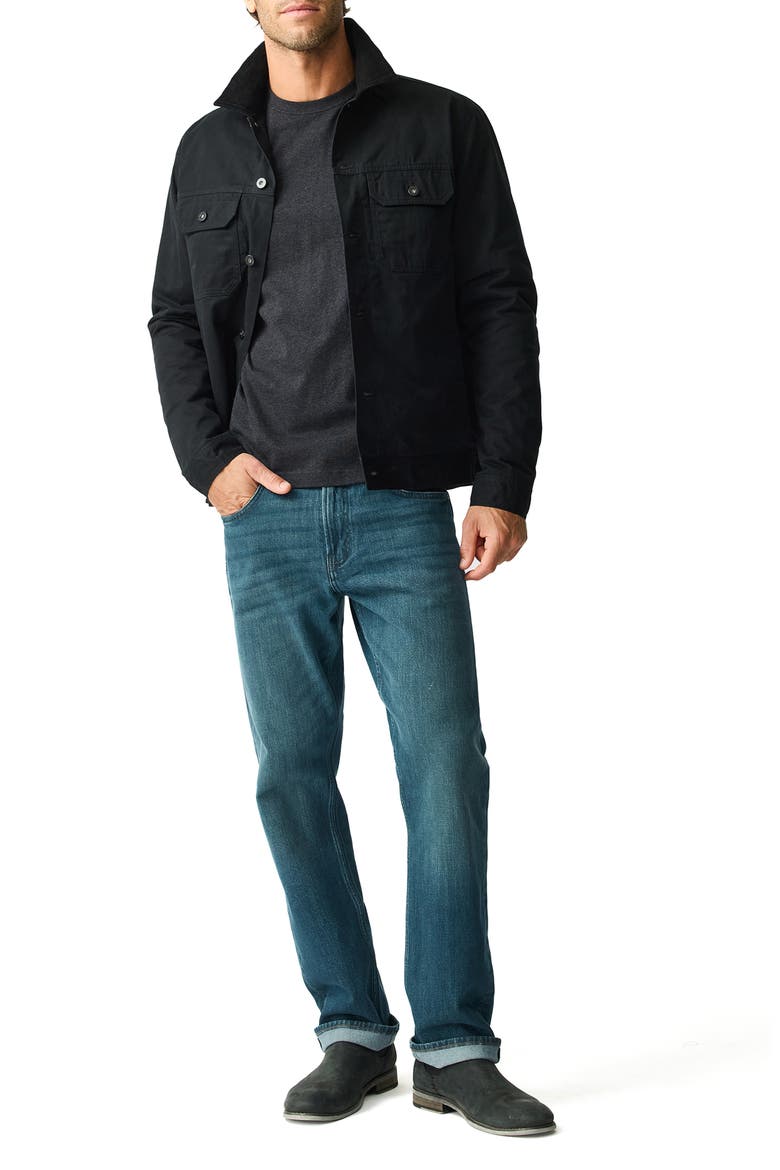 Dashwood Trucker Jacket, Alternate, color, ONYX