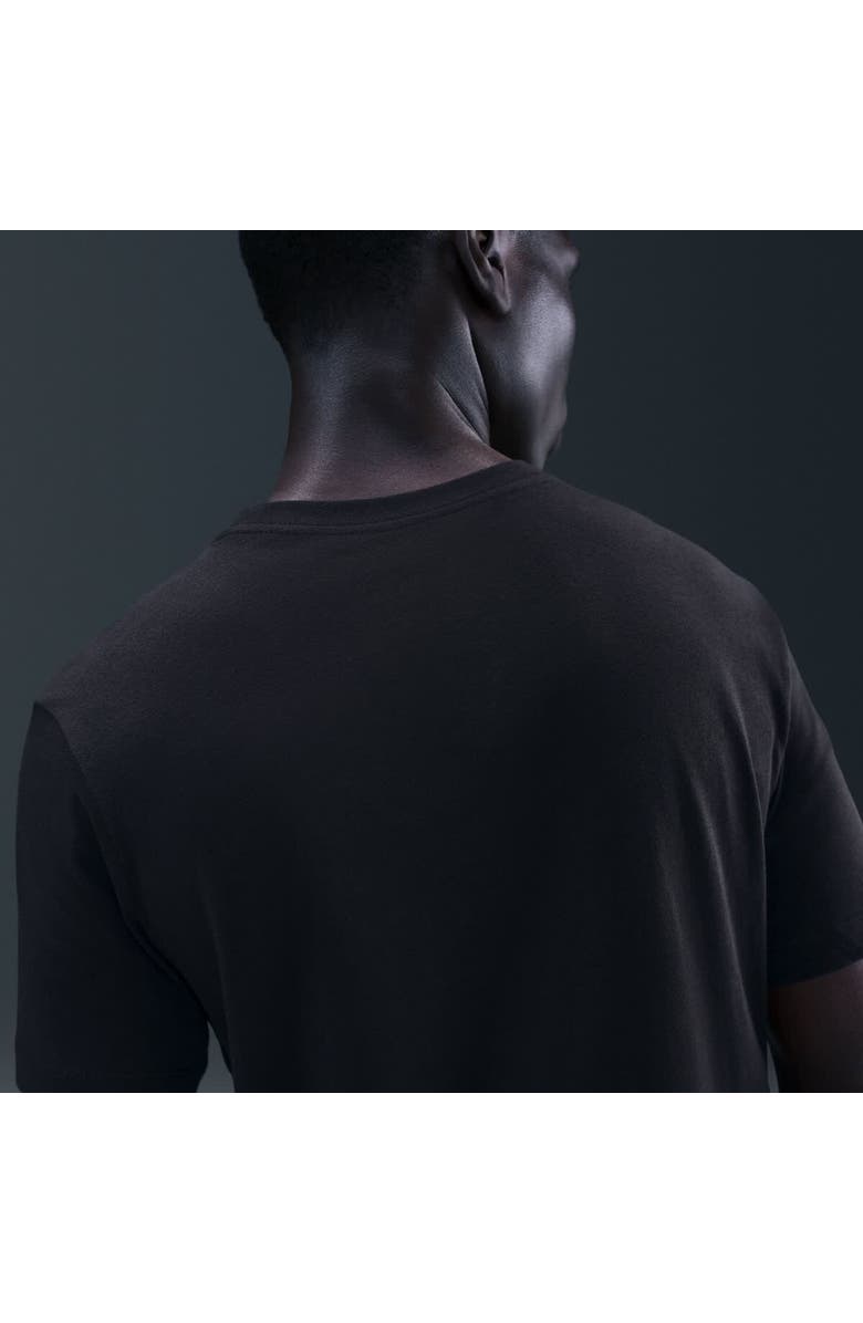 Nike Men's Nike  Black Paris Saint-Germain Crest T-Shirt, Alternate, color, 