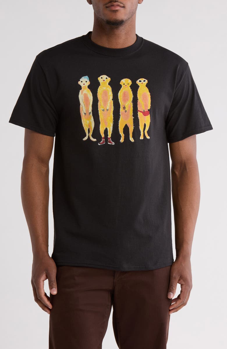 Altru Meerkat Cotton Graphic T-Shirt, Main, color,