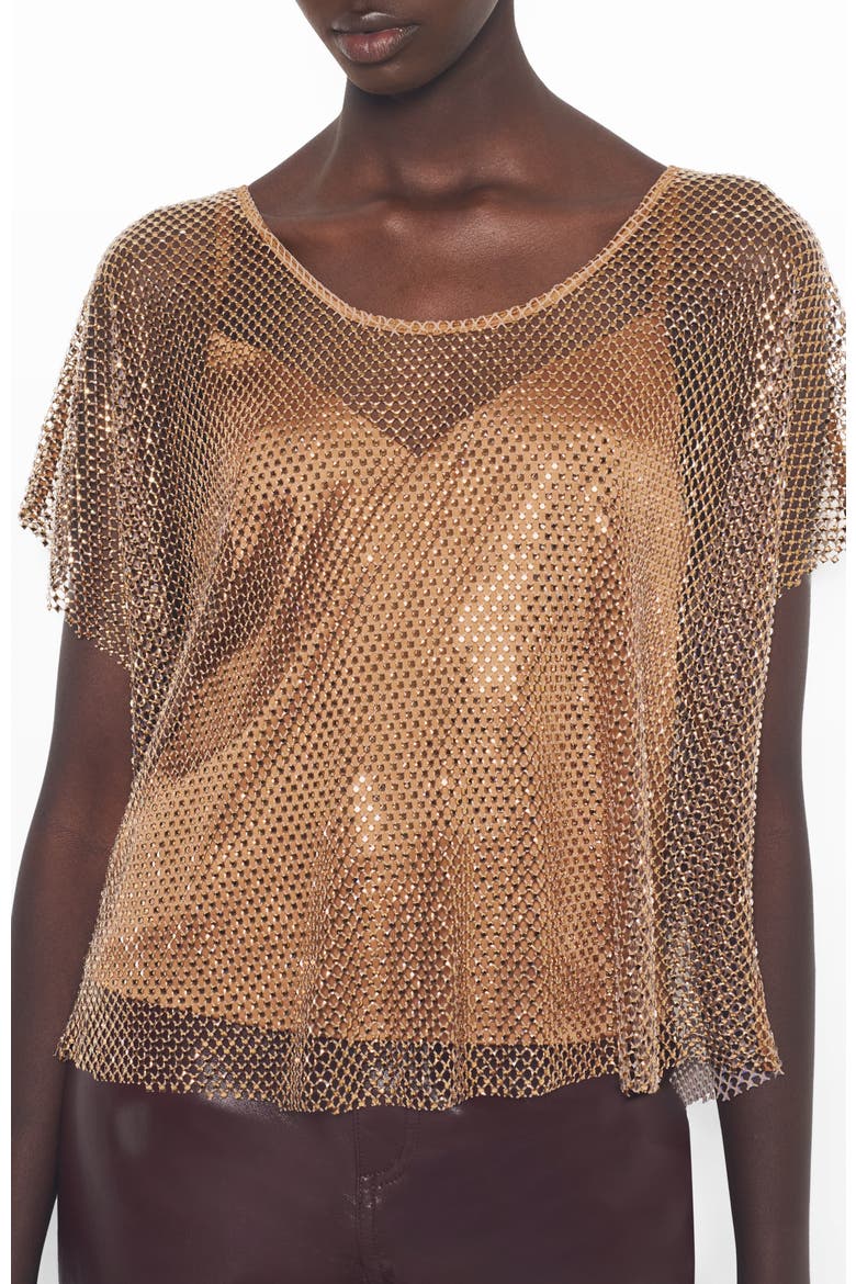 Nadine Top, Main, color, Rose Gold